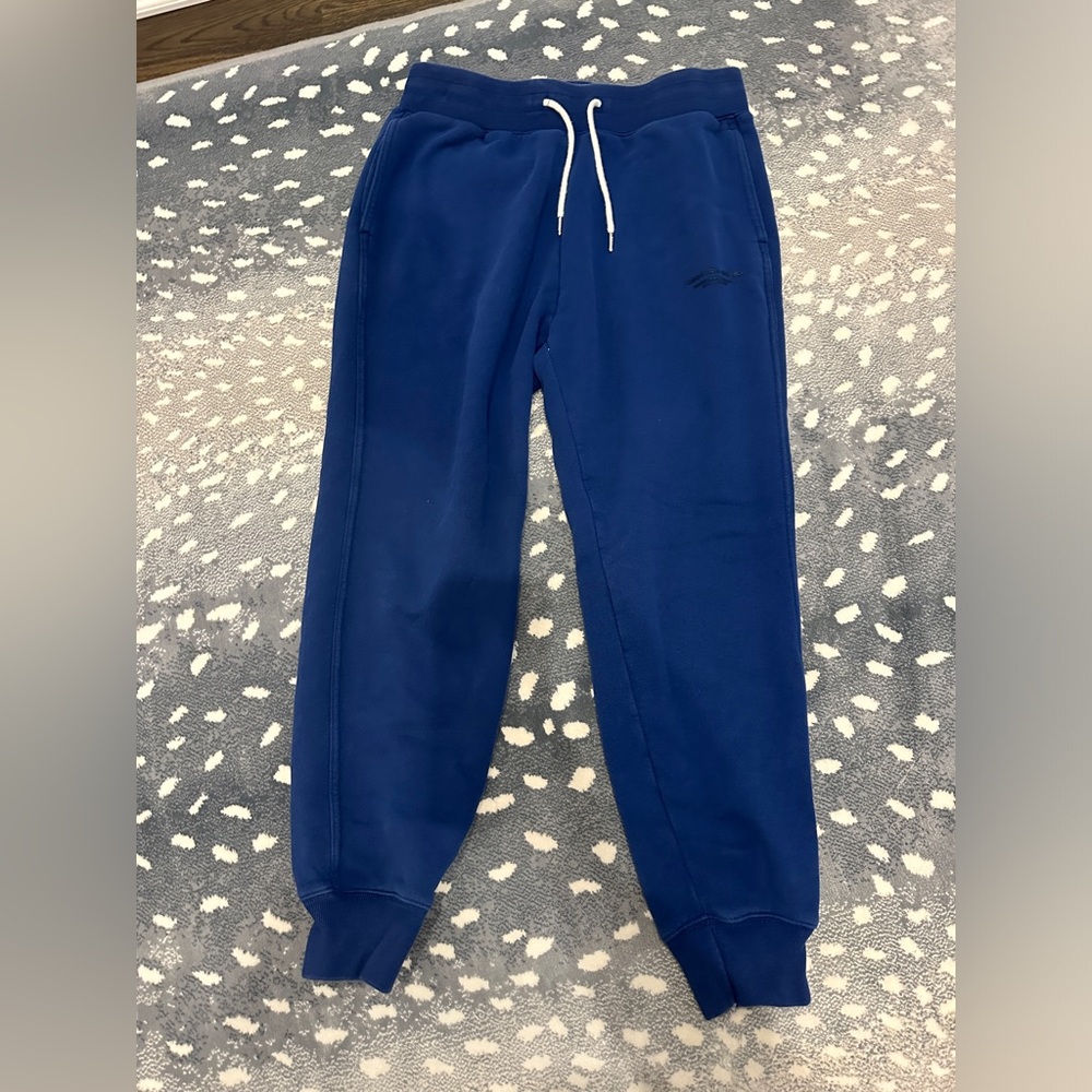 Abercrombie & Fitch Soft Blue Fleece Pants